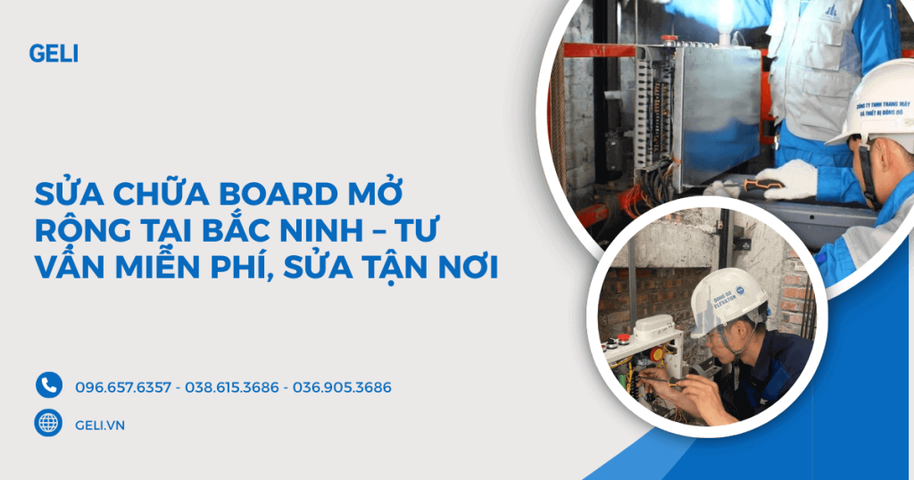 Sửa chữa board mở rộng tại Bắc Ninh