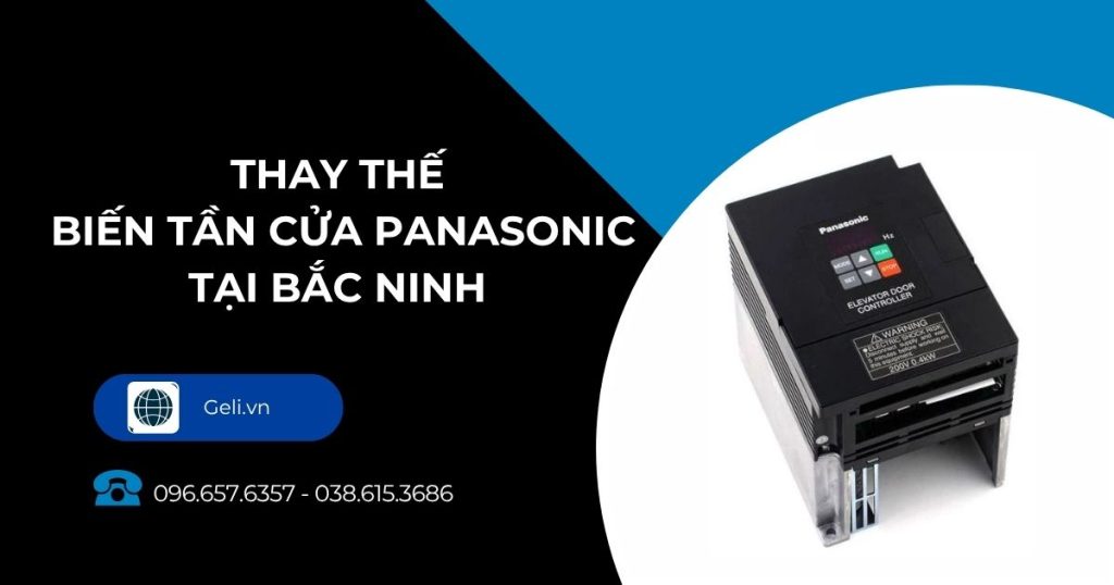 Thay thế biến tần cửa Panasonic tại Bắc Ninh – Giảm sự cố 1