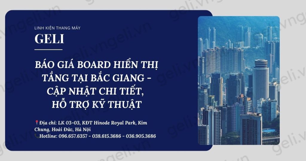 Thay thế tủ điều khiển Nice tại Bắc Giang – Bảo hành 12 tháng, lắp tận nơi