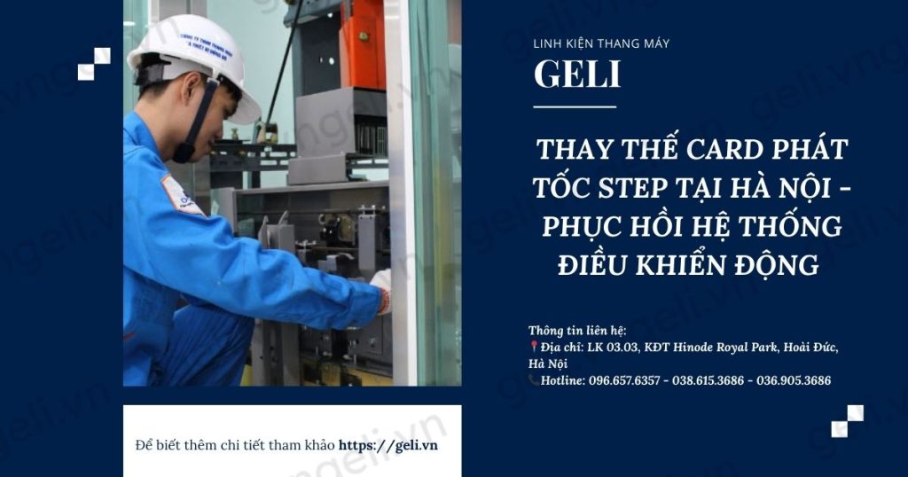 Thay thế card phát tốc step tại Hà Nội - Phục hồi hệ thống điều khiển động 