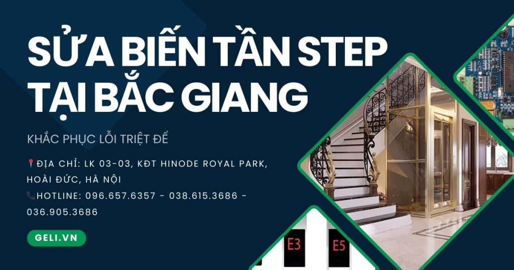Sửa biến tần STEP tại Bắc Giang – Khắc phục lỗi triệt để