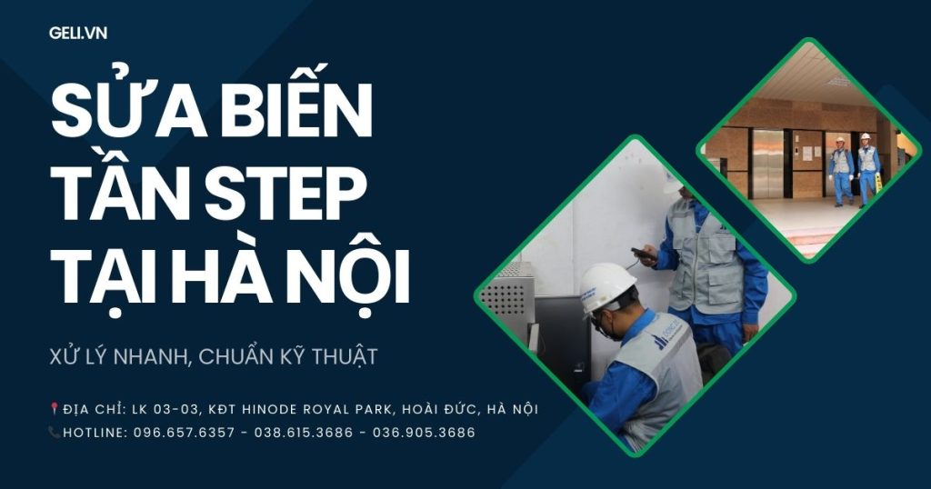 Sửa biến tần STEP tại Hà Nội – Xử lý nhanh, chuẩn kỹ thuật