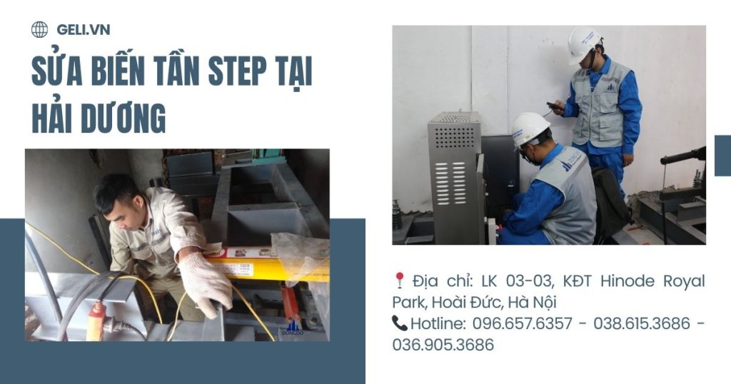 Sửa biến tần STEP tại Hưng Yên – Vận hành ổn định